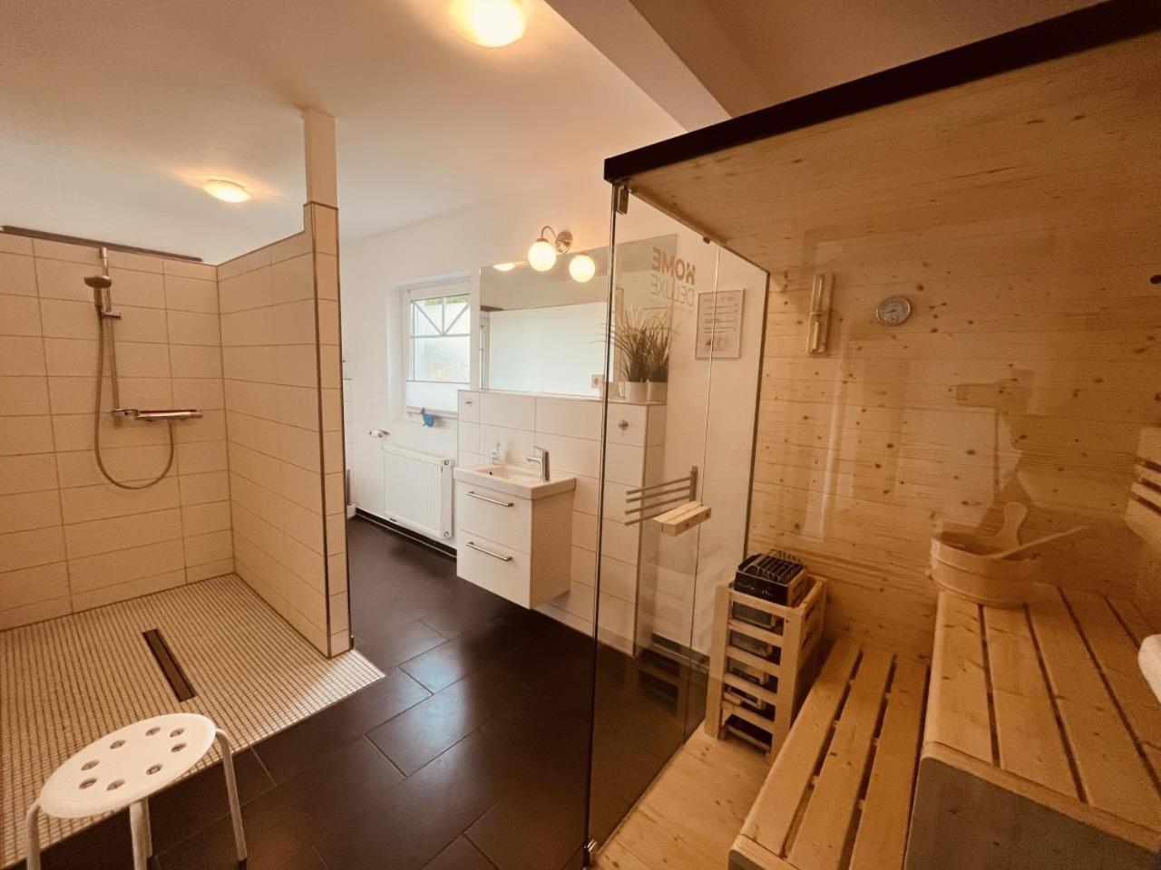 Ferienhaus De Niege Leive บอร์น ภายนอก รูปภาพ